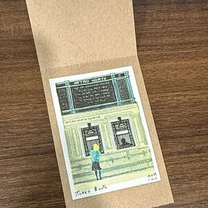 Inciardi Mini Print New York Grand Central Ticket Booth